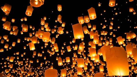Candle Lights Flying Amazing Wallpapers 101 Awesome Photography