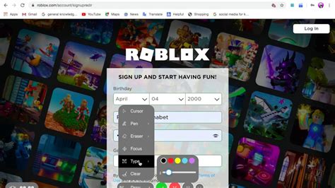 Setting Up My Roblox Account Youtube
