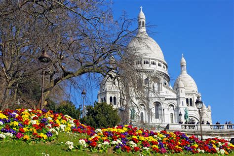 Spring Flowers And Perfect Sunny Day In Montmartre French Moments