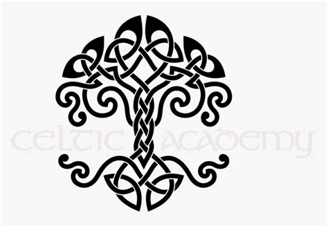 Transparent Celtic Tree Of Life Png Oak Tree Celtic Knot Png