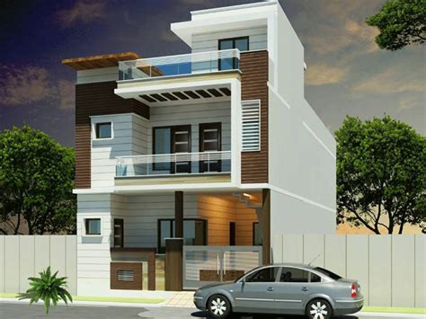 Two Storey House Design With Floor Plan With Elevation