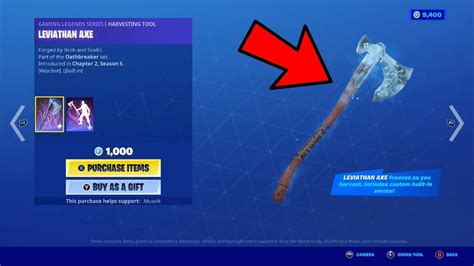 Leviathan Fortnite Pickaxe