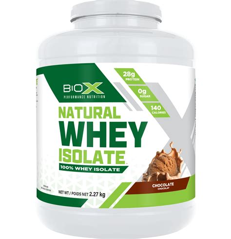 Natural Whey Isolate Whey Protein Biox Nutrition