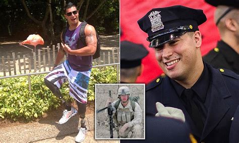 Double Amputee Marine Vet Joins New York Police Force