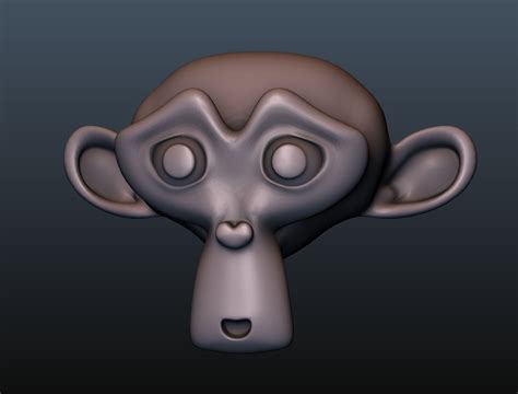 Blender Monkey Suzanne Free 3d Model Cgtrader