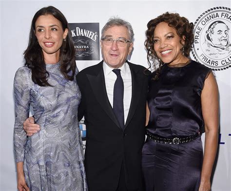 Robert De Niro Proudly Shows Off Daughter Drena And Wife Grace On The