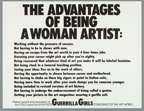 The Advantages Of Being A Woman Artist Smithsonian Institution