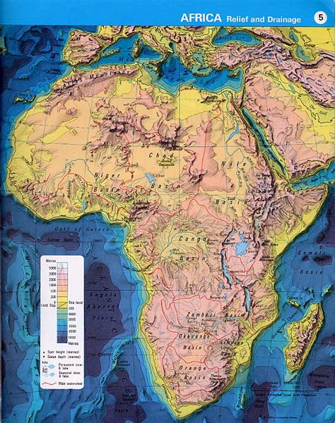 Mapa De Africa Político Físico Y Mudo Descargar E Imprimir Mapas