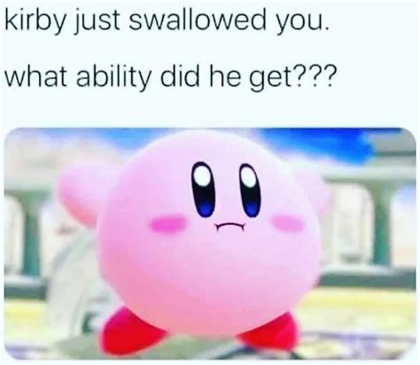 Kirby Just Swallowed You What Ability Did He Get Rteenagers