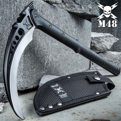 M48 Tactical Kama With Sheath Knives And Swords At The