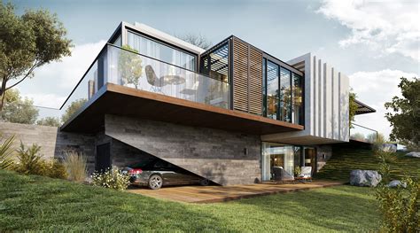 Modern Villa Design On Behance