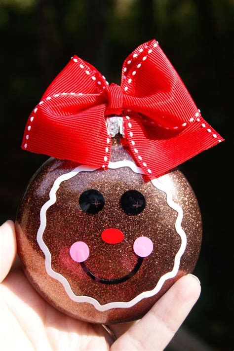 Custom Gingerbread Ornament Christmas Crafts Christmas Ornaments