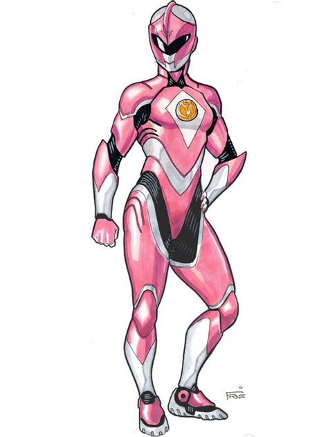 Pink Ranger Redux By Davidfernandezart On Deviantart Power Rangers