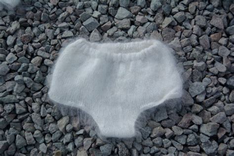 Panties Briefs Shorts Cashmere Mohair Angora Fluff Goat Fur Fetish Warm