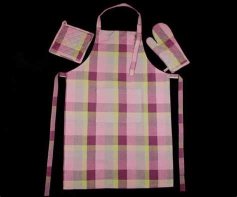 Cotton White Kitchen Apron Set Size Medium At Rs 300set In Karur Id 13776938688