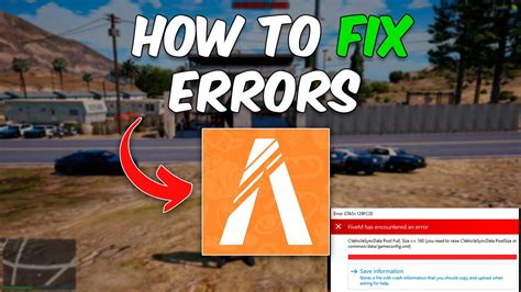 Fivem How To Fix Fivem Errors Crashes And Lag Youtube