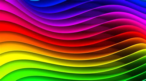 Download Wallpaper 1920x1080 Spectrum Rainbow Background Surface