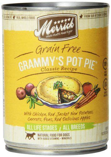 Merrick Grammys Pot Pie Dog Food 132 Oz Pack Of 12