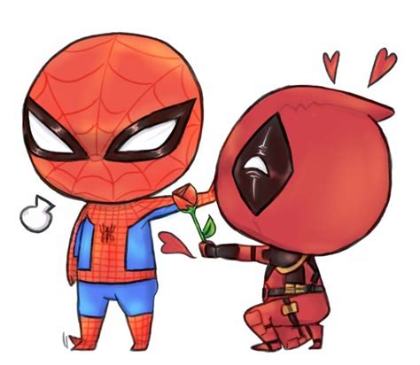 I took this photo with at 50mm. k-myst | Deadpool and spiderman, Deadpool chibi, Marvel ...