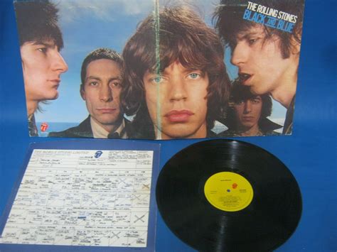 Record Album The Rolling Stones Black And Blue Auction