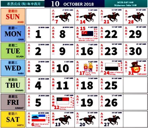 Berikut dikongsikan tiga versi kalendar kuda untuk tahun 2018 malaysia. Kalendar Kuda Tahun 2020 Malaysia - MY PANDUAN