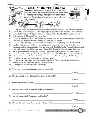 A printable worksheet for kids about christmas day celebrations. Worksheet: The Inuit | Social studies worksheets, Social ...