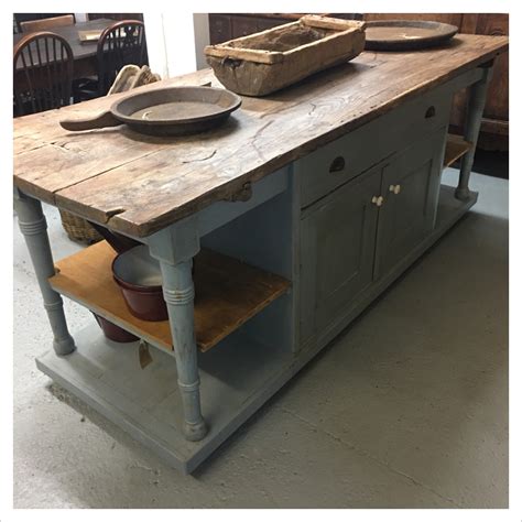 Vintage Kitchen Island Worktop Mayfly Vintage