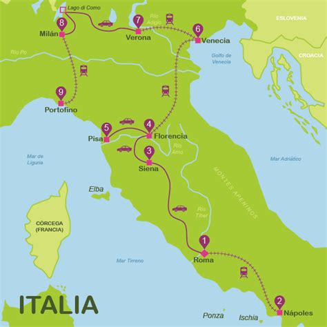 Viajar A Italia En 17 Días
