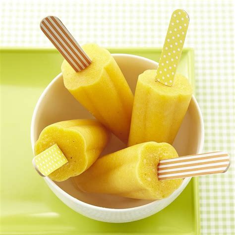 Tropical Fruit Pops Recipe Eatingwell