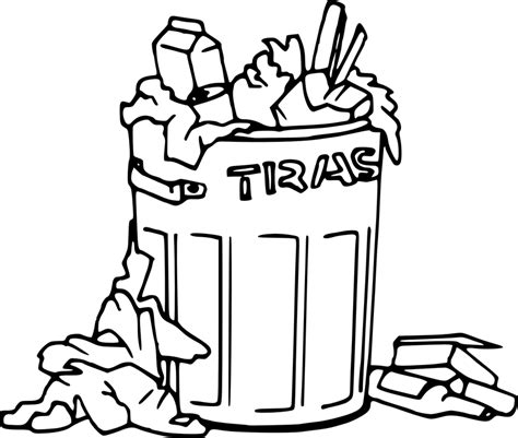 download trash can garbage royalty free vector graphic pixabay