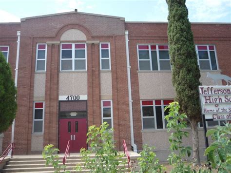 Thomas Jefferson High School El Paso Tx Jefferson High School El Paso El Paso Texas