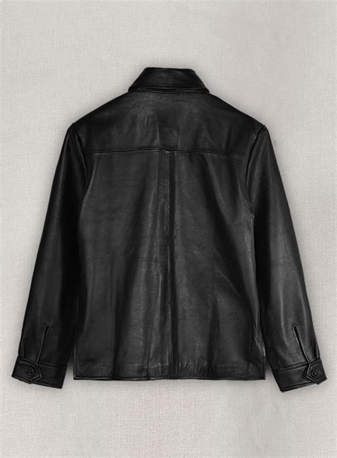 Jim Morrison Classic Leather Shirt Made To Measure Custom Jeans For