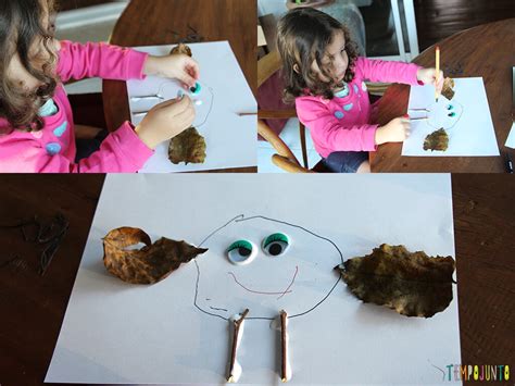 Atividade Com Folha De Arvore