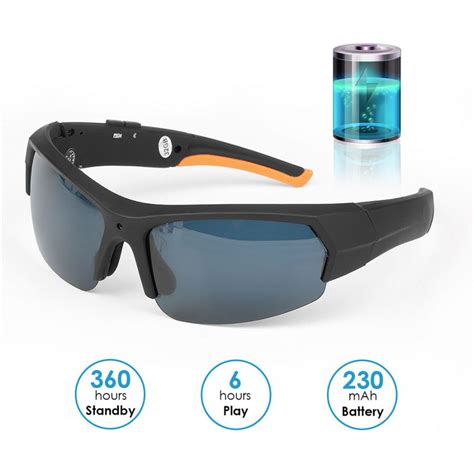 Et Bluetooth Camera Sunglasses Headset With Built In 32gb Memory