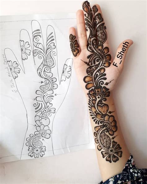 Latest Arabic Mehndi Design For Front Hand K4 Fashion Latest Arabic