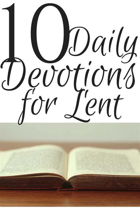 What Is Lent Devotional Siwhat