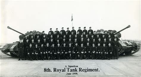 8th Royal Tank Regiment 1958 Tank War Tank Regiment