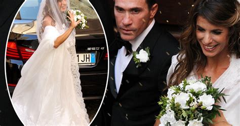 george clooney s ex girlfriend elisabetta canalis gets married in italy days before actor s