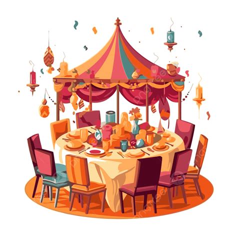 Banquet Decoration Clipart Png Vector Psd And Clipart With