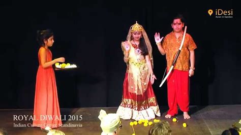 Cute Children Dressed As Lord Ram And Sita Youtube