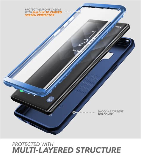 Samsung Galaxy Note 9 Case Clayco Xenon Series Full Body Rugged Case