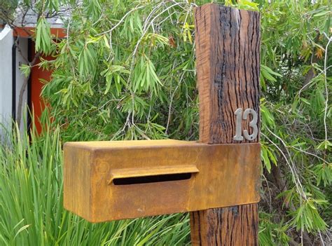 Diy Mailbox Mailbox Ideas Fence Ideas Australian Native Garden