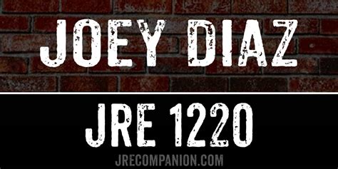 Only drink alex jones protein shakes. Joey Diaz / JRE 1220 - JRE Companion