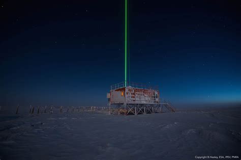 Esa Laser Research In Antarctica