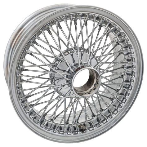 Wire Wheel Stainless 6 Wide 72 Inner And Outer Laced Spokes Tubeless