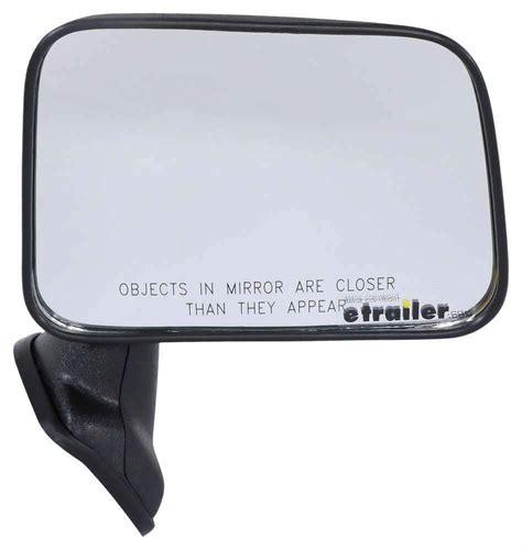 1987 Toyota Pickup K Source Replacement Side Mirror Manual Textured Black Passenger Side