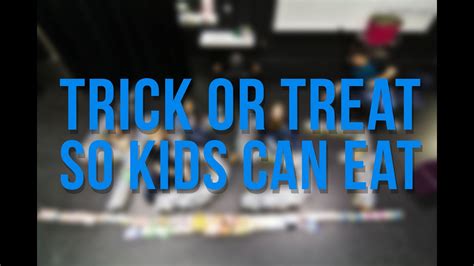 Trick Or Treat So Kids Can Eat 2014 Youtube