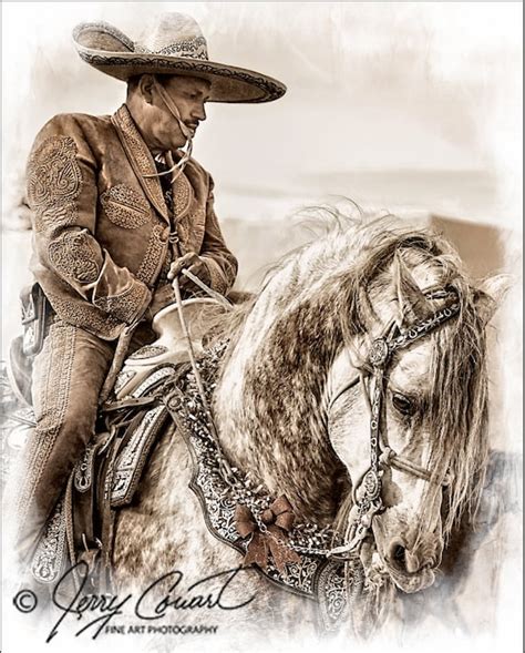 Charro Mexican Cowboy Sepia Tone Fine Art Photography Print Etsy