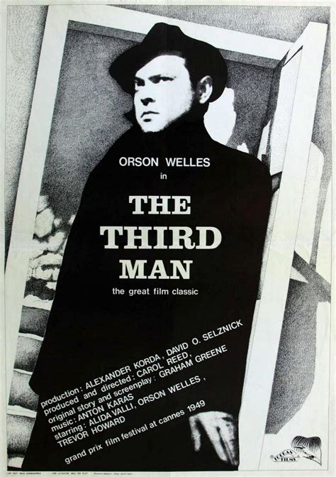 The Third Man 1949 Director Carol Reed Writers Graham Greene