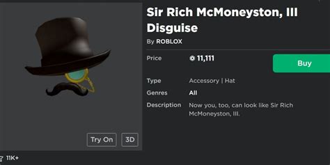 Most Expensive Roblox Hat